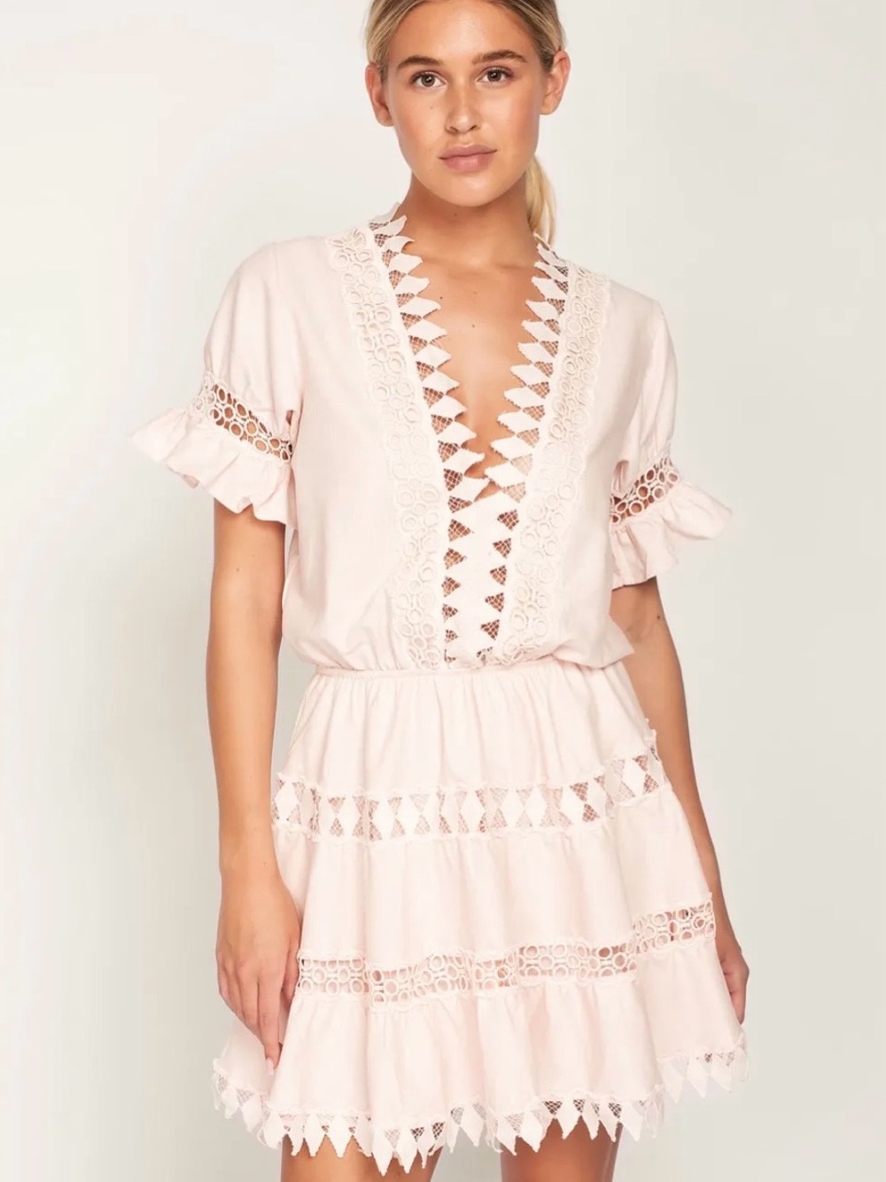 Light pink Pexioto Ora Dress